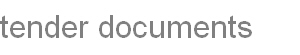 tender documents